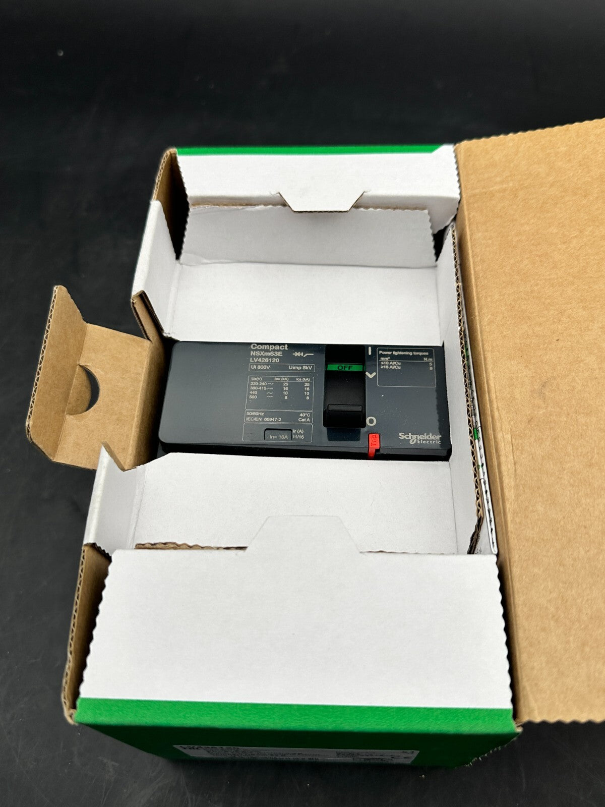 Schneider Electric Compact NSXm Circuit Breaker LV426120