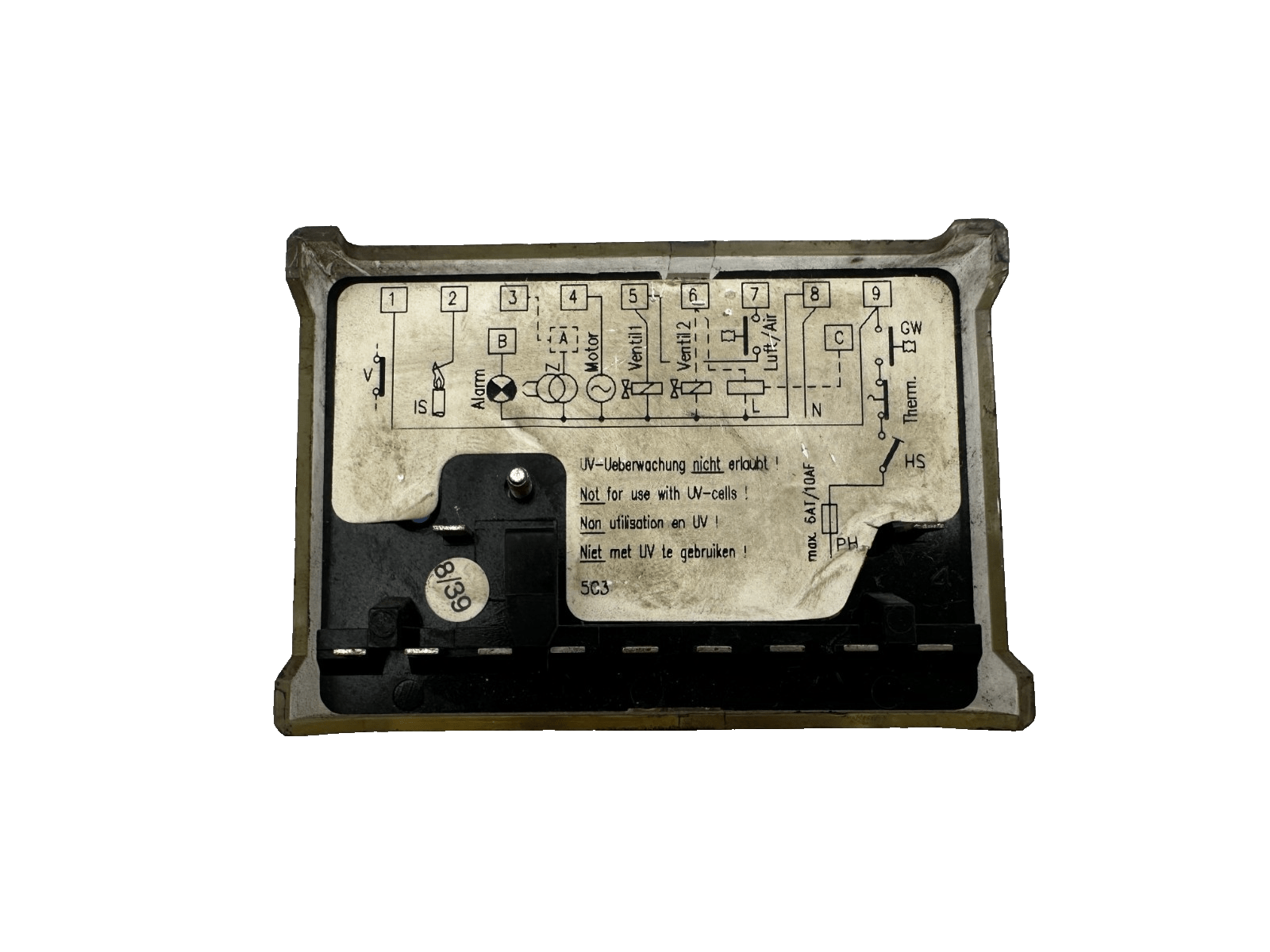 R.B.L MMI 813 MOD.23 220 - 240V ts max 3/1s BOITE DE CONTROLE - KLR Automation