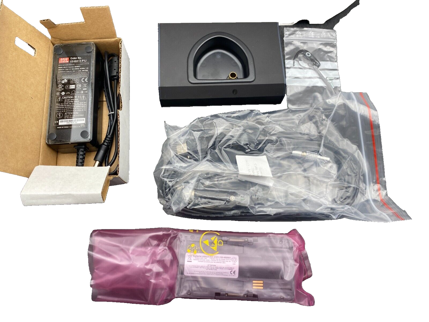 THALES SCHWEERS SCANNER 62781536AA + BATTERIE + CHARGEUR + CABLES CONNECTION