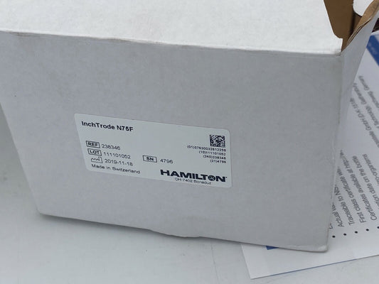 SONDE PH INCHTRODE N75F HAMILTON 238346 - KLR Automation