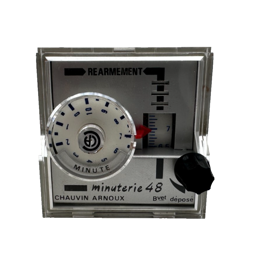 CHAUVIN ARNOUX 48 RELAIS TEMPORISE 220V 50Hz x1pc