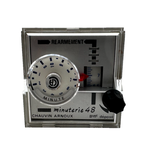 CHAUVIN ARNOUX 48 RELAIS TEMPORISE 220V 50Hz x1pc