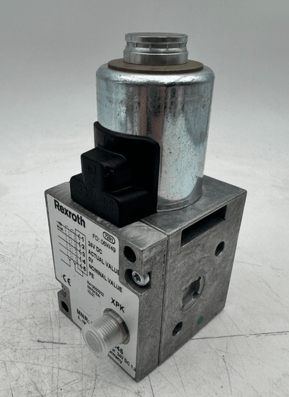 REXROTH MNR R414000645 VALVE 7291 R419500052 NW5KBA FD 06W49 - KLR Automation