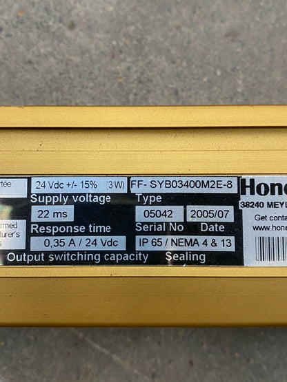 Honeywell FF-SYB03400M2E-8 OPTICAL SENSOR