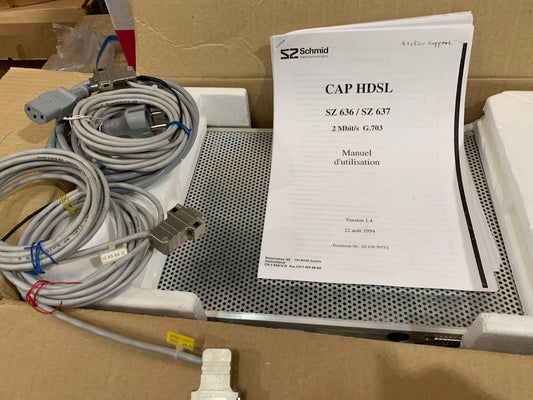 SZ Schmid SZ 637 V11 Telecom CAP HDSL - KLR Automation