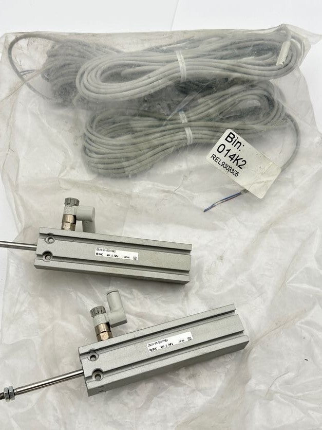 1pc x SMC PNEUMATIC JACK CDU10 - 35 - DCI 179EI REL9303305 Lot de 2 - KLR Automation