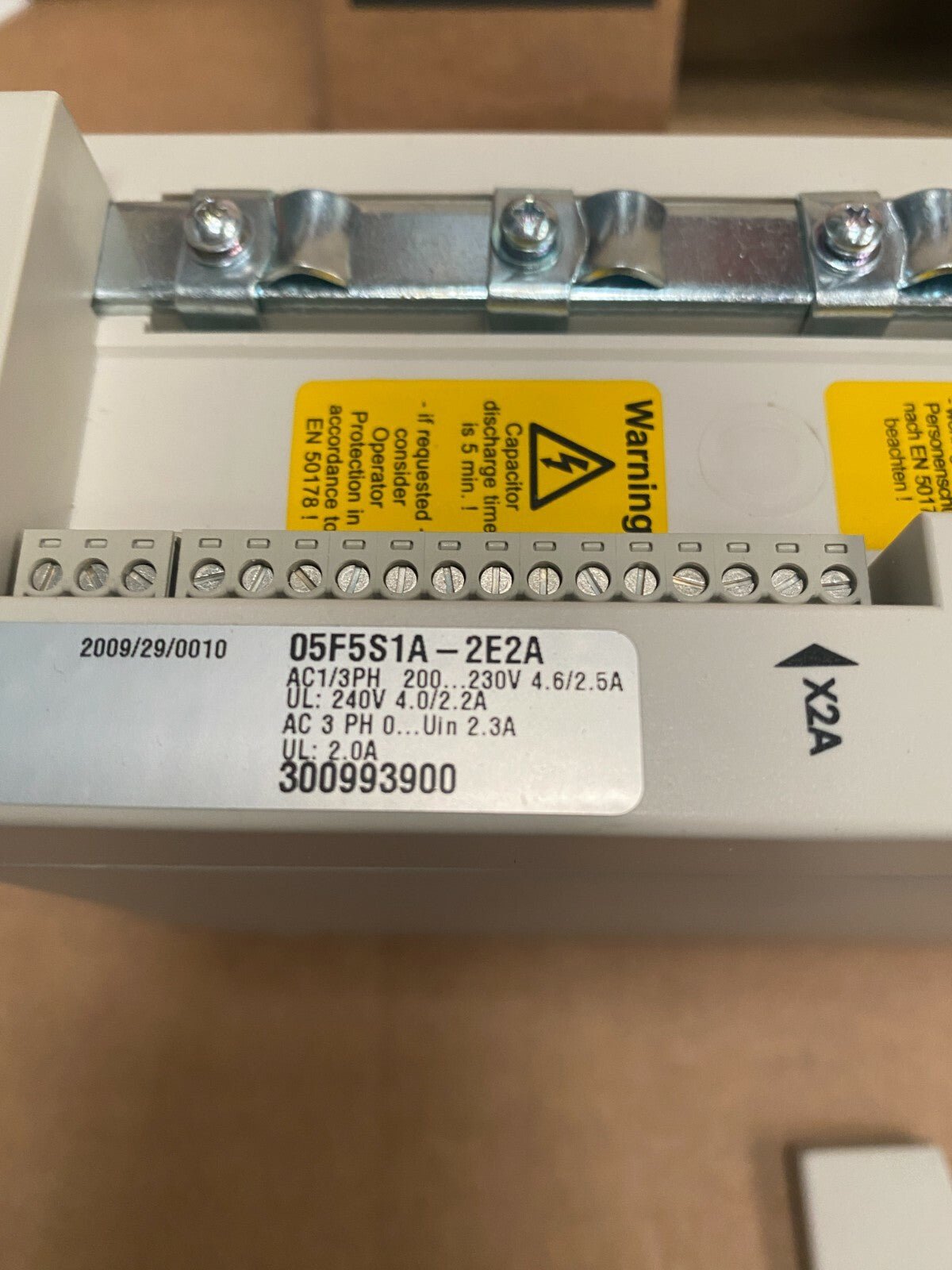 KEB Servo Drive F5 05.F5.S1A - 2E2A 05F5S1A - 2E2A OLD STOCK NEW - KLR Automation