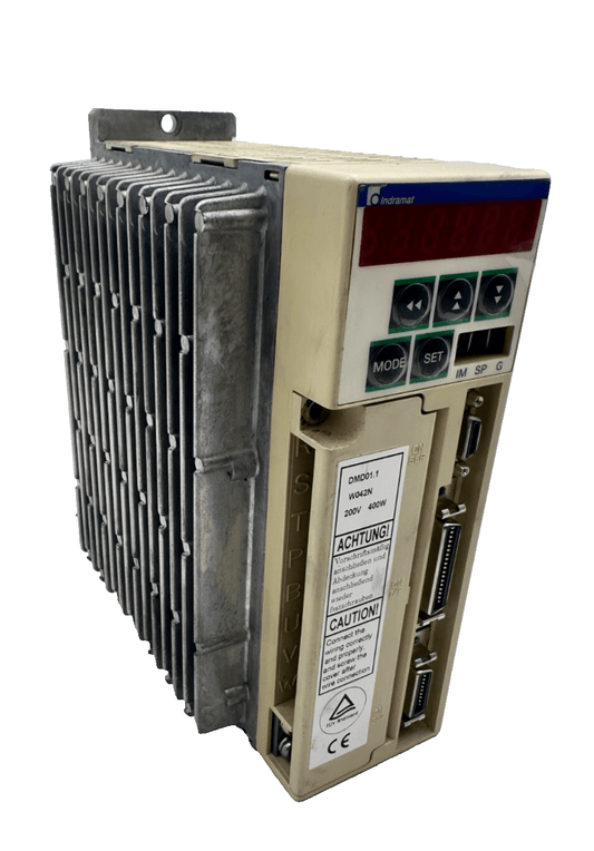 INDRAMAT DMD01.1 - W042N 00281535 SERVO DRIVE 200 - 230V - KLR Automation
