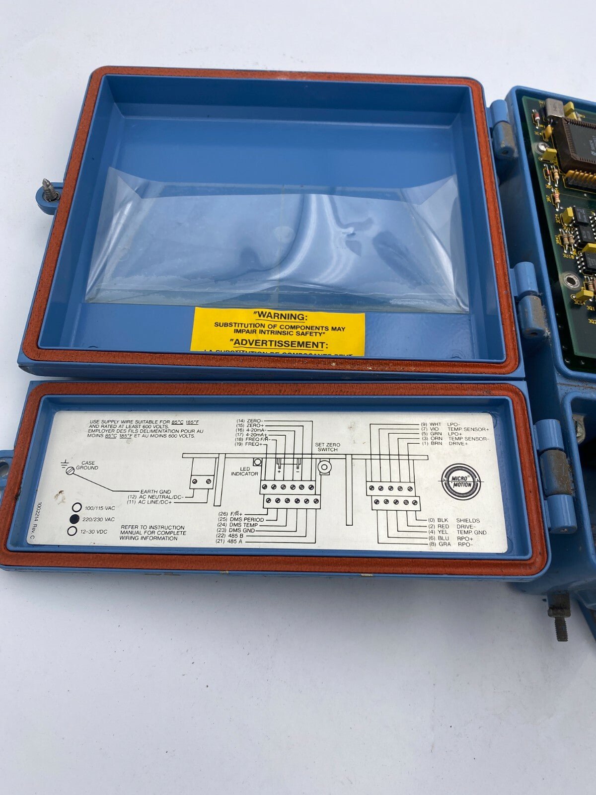 1pc x MICRO MOTION RFT9712 - 2494 FLOW TRANSMITTER - KLR Automation