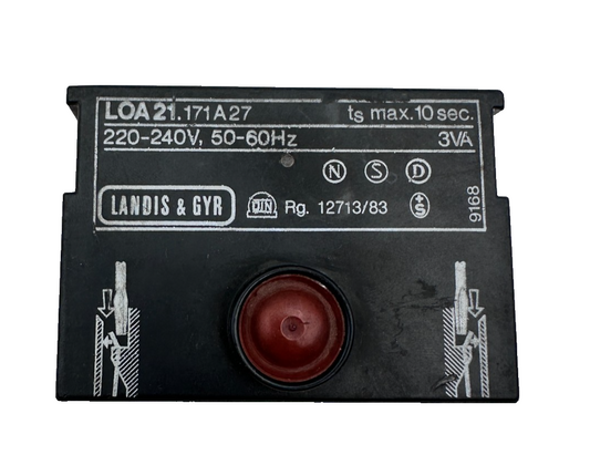 LANDIS & GYR LOA21.171A27 BOITE DE CONTROLE TSAmax 10s