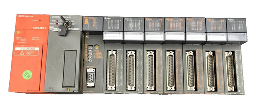 MITSUBISHI A2ASCPU-S1 + A1S61PN + A1SJ71UC24-R2 + A1SX81  x3pc + A1SY81 x4pc