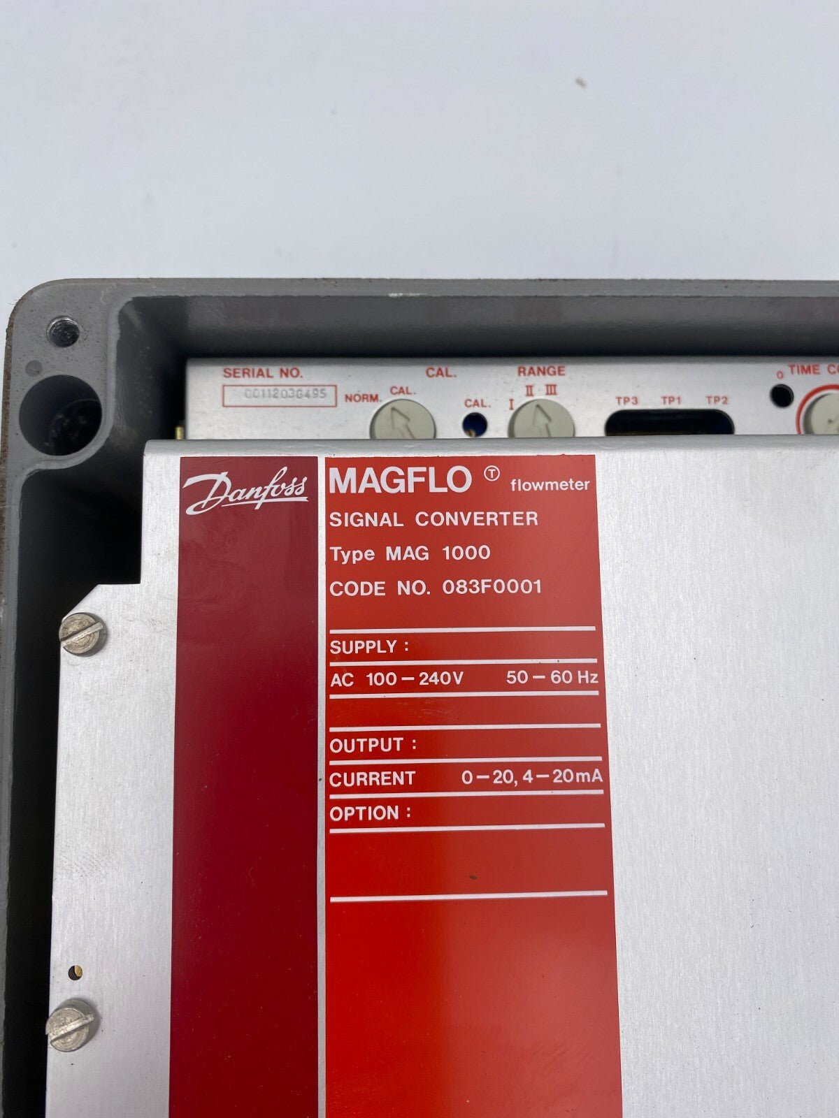 1pc x DANFOSS MAGFLO Signal converter Type Mag 1000 Code n°083F0001 - KLR Automation