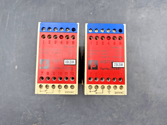 LOT OF 2 PEPPER FUCHS WE77/EX1 SWITCH AMPLIFIER - KLR Automation