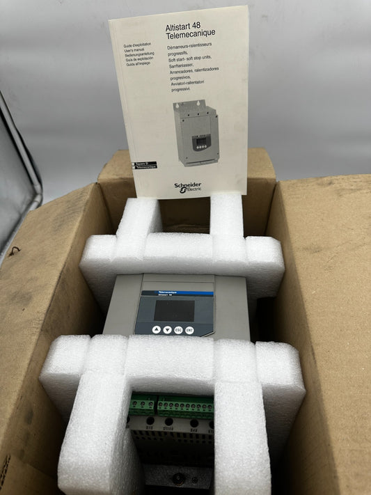 TELEMECANIQUE ATS48D17Y ALTISTART 48 208 - 690V V1.1 DEMARREUR PROGRESSIF - KLR Automation