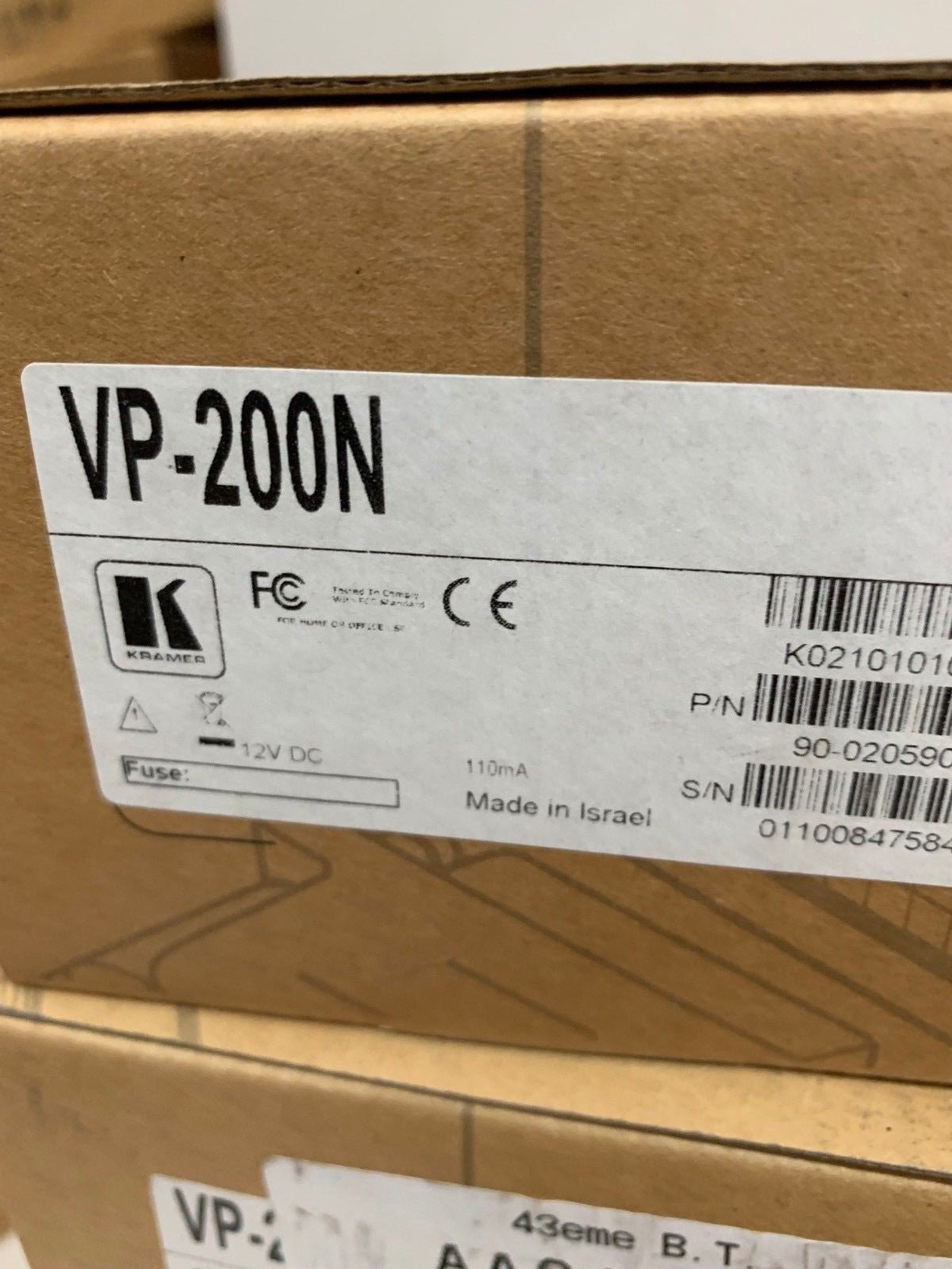 Lot de 6 x Kramer VP - 200N VGA distribution amplifier - KLR Automation