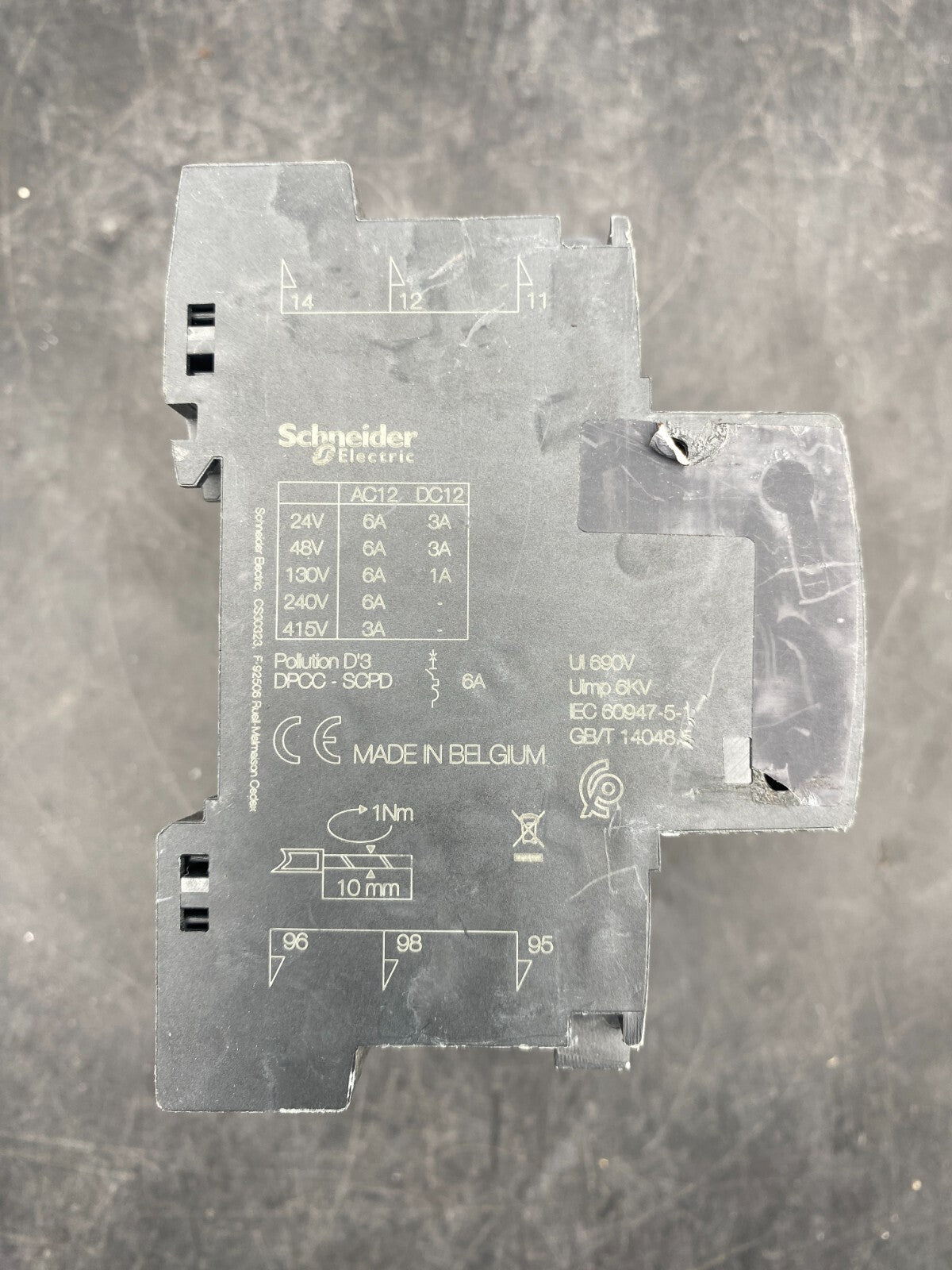 SCHNEIDER ELECTRIC ACTI9 NG125LMA 25A 3P3D DECLENCHEUR MAG 18884 + 2 x 19072