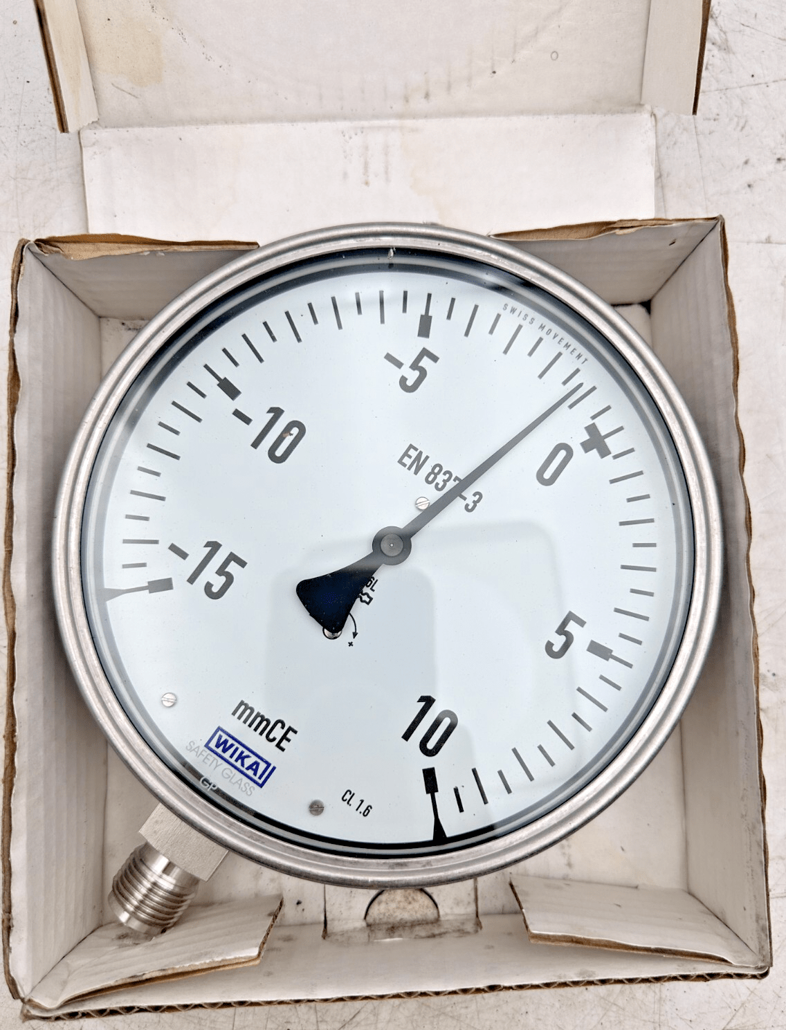 WIKA 632.50.160 48329070 S0721348 - 01 MANOMETRE - KLR Automation