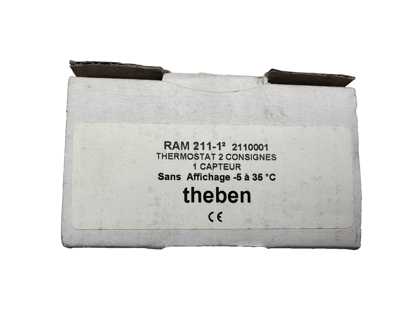 THEBEN RAM 211 - 1 2110001 THERMOSTAT 2 CONSIGNES 1 CAPTEUR SANS AFFICHAGE - KLR Automation