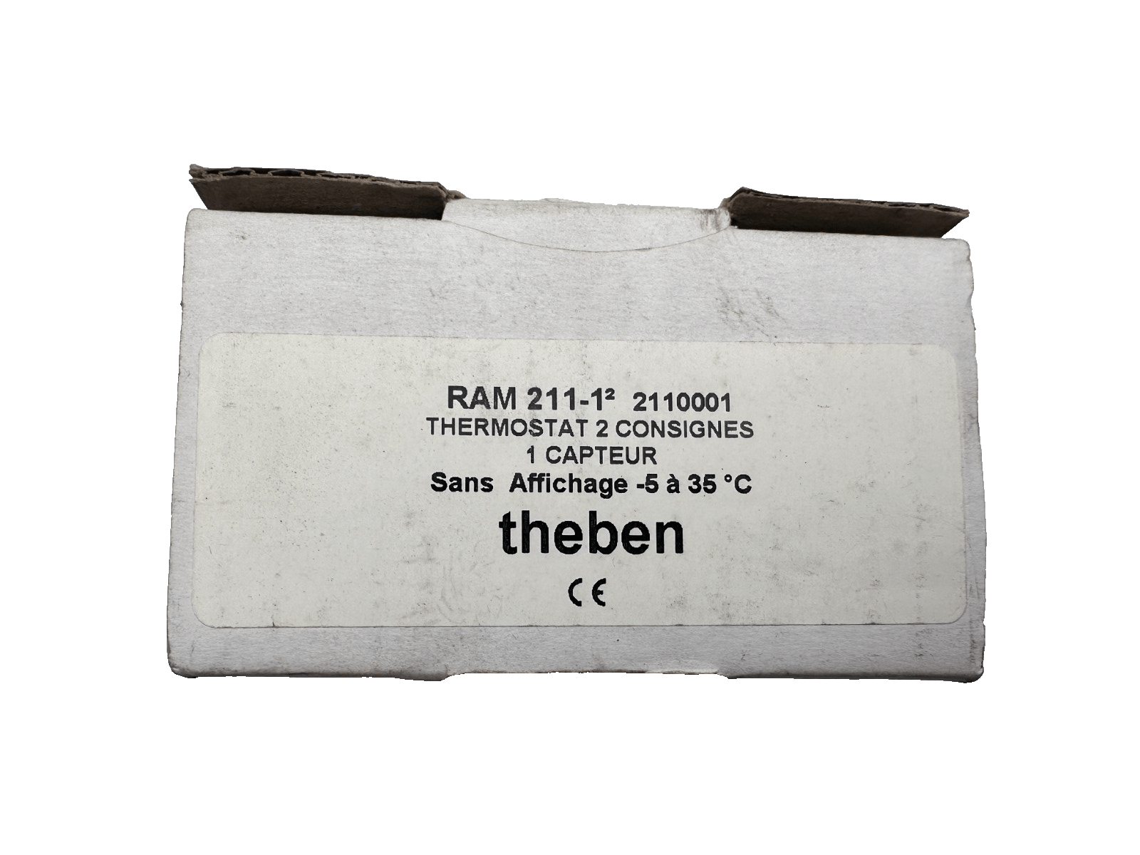 THEBEN RAM 211 - 1 2110001 THERMOSTAT 2 CONSIGNES 1 CAPTEUR SANS AFFICHAGE - KLR Automation