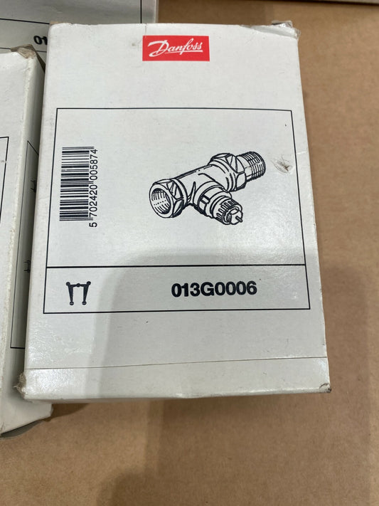 3 pc x DANFOSS CHAUFFAGE 013G0006 Corps de Robinet RA - FN 20 Droit 3/4 - KLR Automation