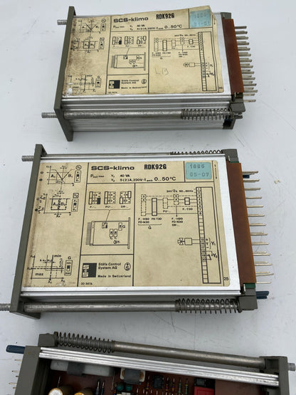 1pc x.    SCS-Klimo RDK92G Controller ( see photo lost vis or no )