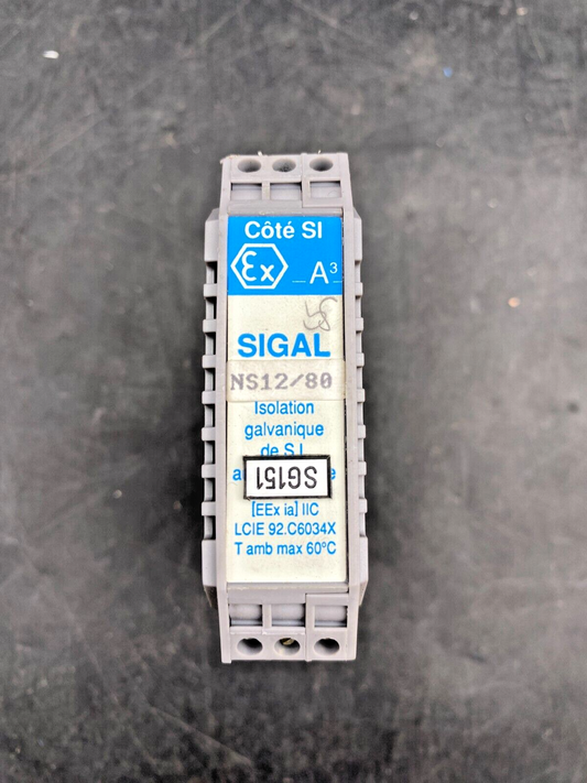 A PUISSANCE 3 SIGAL-NS-12/80 GALVANIC BARRIER