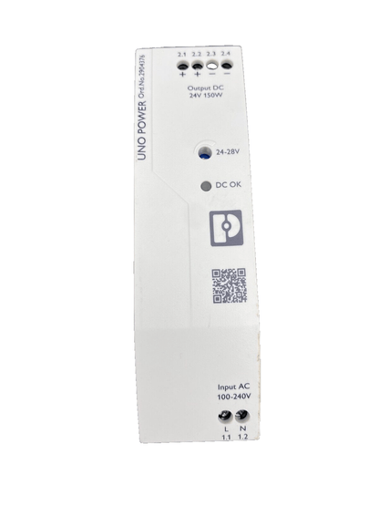 PHOENIX CONTACT UNO POWER 2904376 UNO - PS/1AC/24DC/150W - KLR Automation
