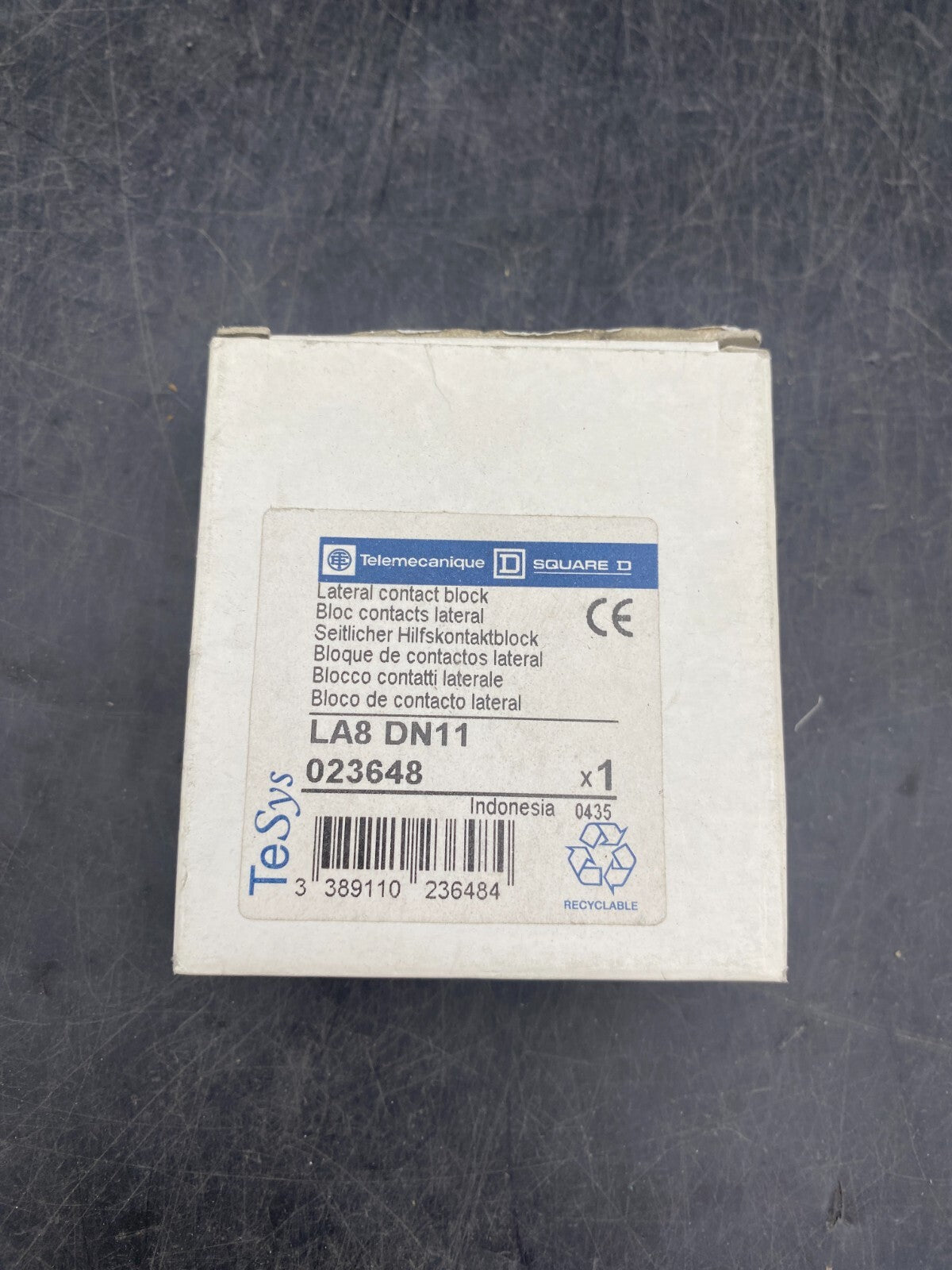 TELEMECANIQUE LA8DN11 BLOC CONTACT LATERAL - KLR Automation