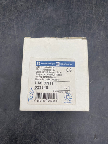TELEMECANIQUE LA8DN11 BLOC CONTACT LATERAL - KLR Automation