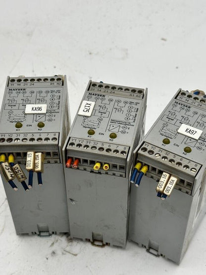 1 pce x MAYSER SECURITY RELAY SG - EFS 104 ZK2/1 24V 1000841 - KLR Automation