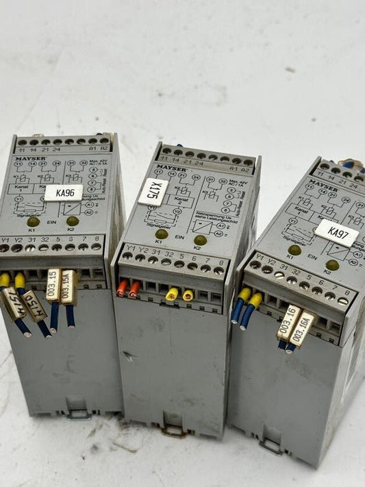 1 pce x MAYSER SECURITY RELAY SG - EFS 104 ZK2/1 24V 1000841 - KLR Automation