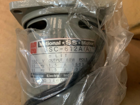 National SS Motor SSC-612A Matsushita Electric