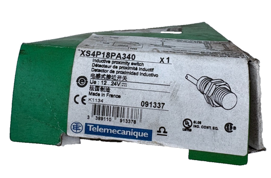 SCHNEIDER ELECTRIC XS4P18PA340 091337 DETECTEUR DE PROXIMITE x1