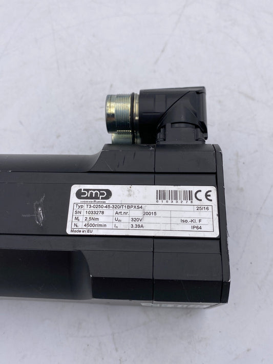 SERVOMOTOR BMP T3 - 0250 - 45 - 320/T1BPXS4 - KLR Automation