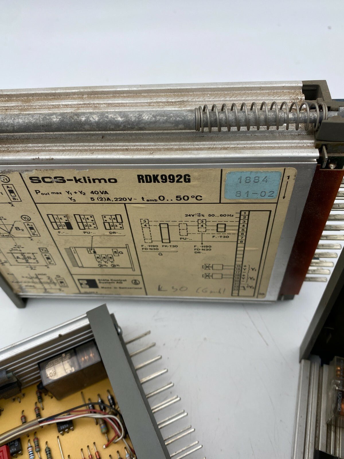 1pc x. SCS - Klimo RDK992G Controller ( see photo lost vis or no ) - KLR Automation