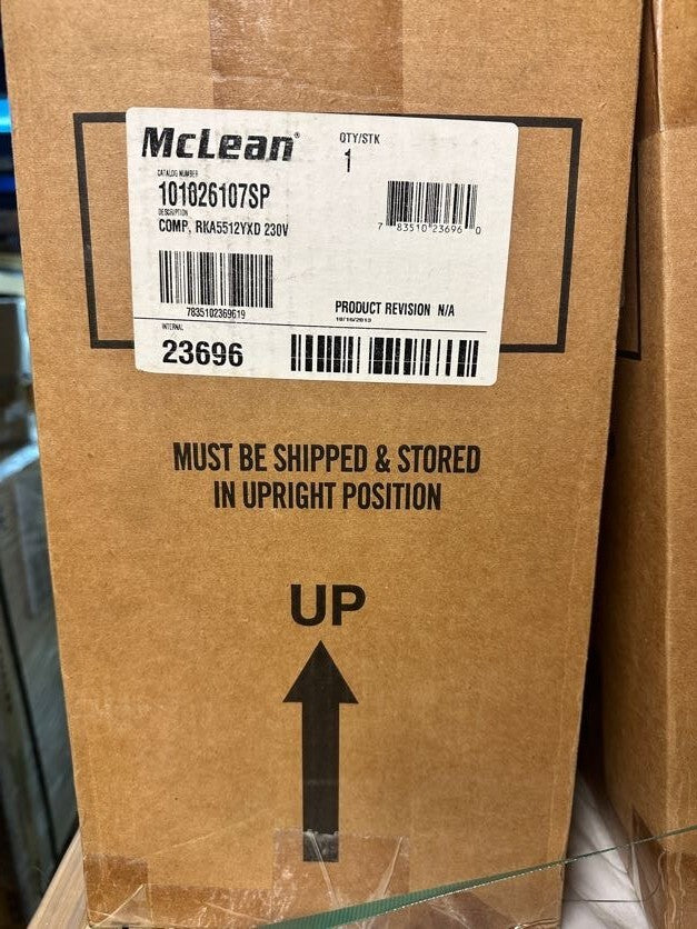 1pc x MC LEAN 101026107 SP COMPRESSOR RKA5512YXD 230V 23696