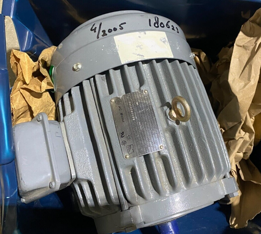 GENERAL ELECTRIC 5KE182BC205C 3PH 230/460V 7.6/3.8A 1750 RPM FRAME 182T  MOTOR