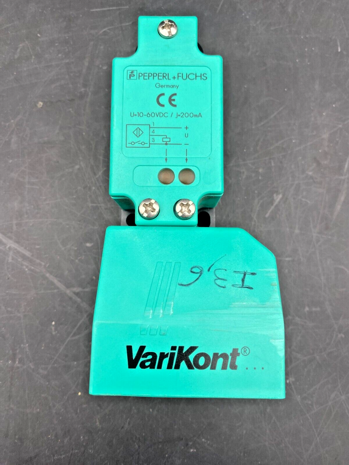 PEPPER FUCHS VARIKONT NJ40+ 29854S U1+ 108416S E2 84285 INDUCTIVE SENSOR
