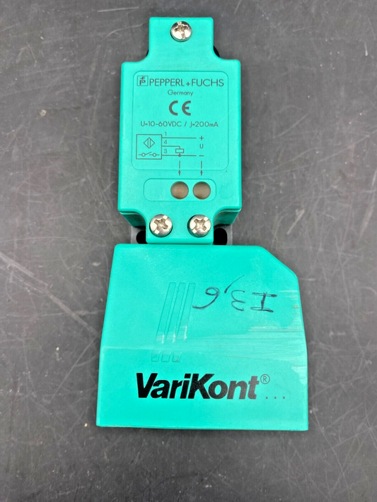 PEPPER FUCHS VARIKONT NJ40+ 29854S U1+ 108416S E2 84285 INDUCTIVE SENSOR
