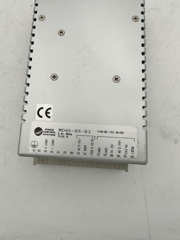 1pc x  POWER CONTROL SYSTEMS M046-RX-B3 62533 VIN 30-132 AC/DC 25 W