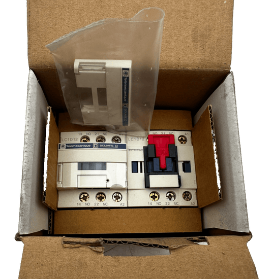TELEMECANIQUE LC2D12E7 REVERSING CONTACTOR 5.5kW 400V 7.5HP - KLR Automation