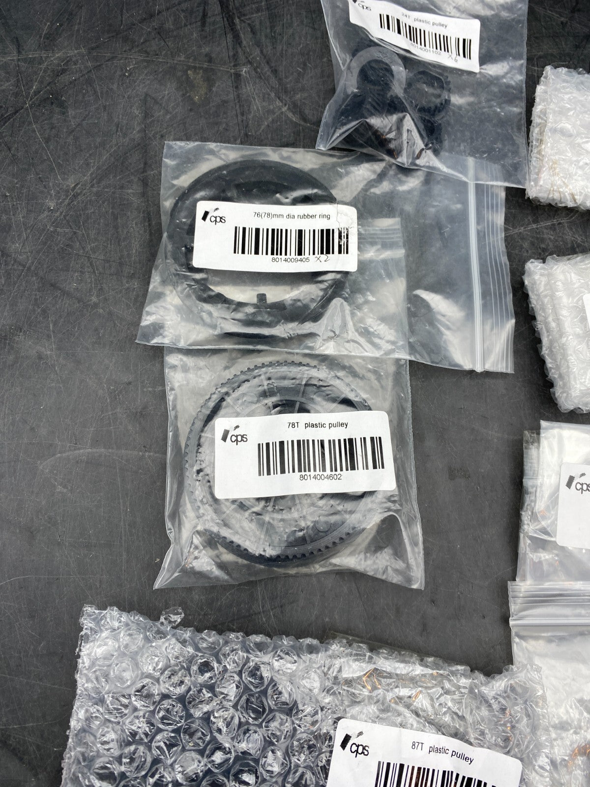 CPS SET OF PLASTIC PULLEY FOR POCKET VALUE COUNTER