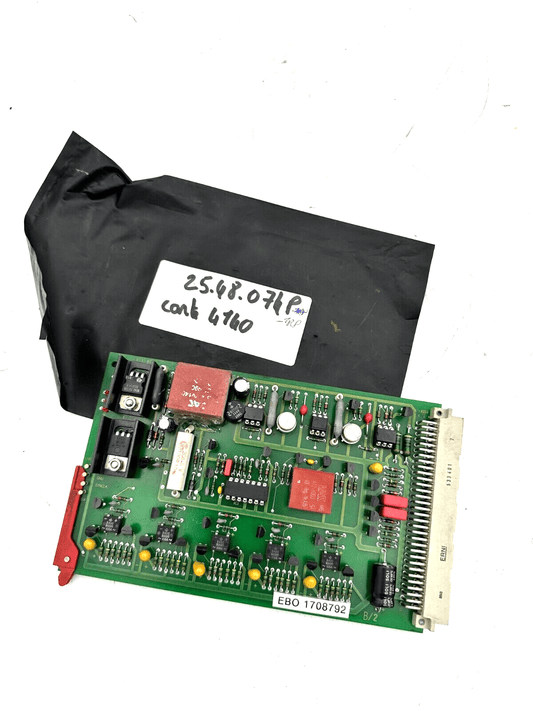 SCHNEIDER 115 SENATOR 4140 111020058 25.48.074P - 1RP Analog Plug In Board - KLR Automation