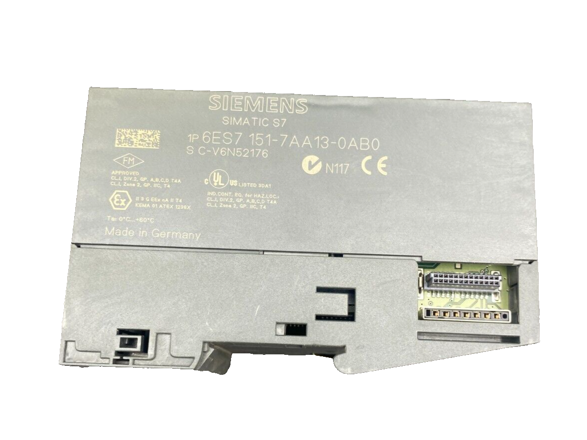 SIEMENS 6ES7151-7AA13-0AB0 SIMATIC S7 IM151-7 CPU ET 200S x1pc