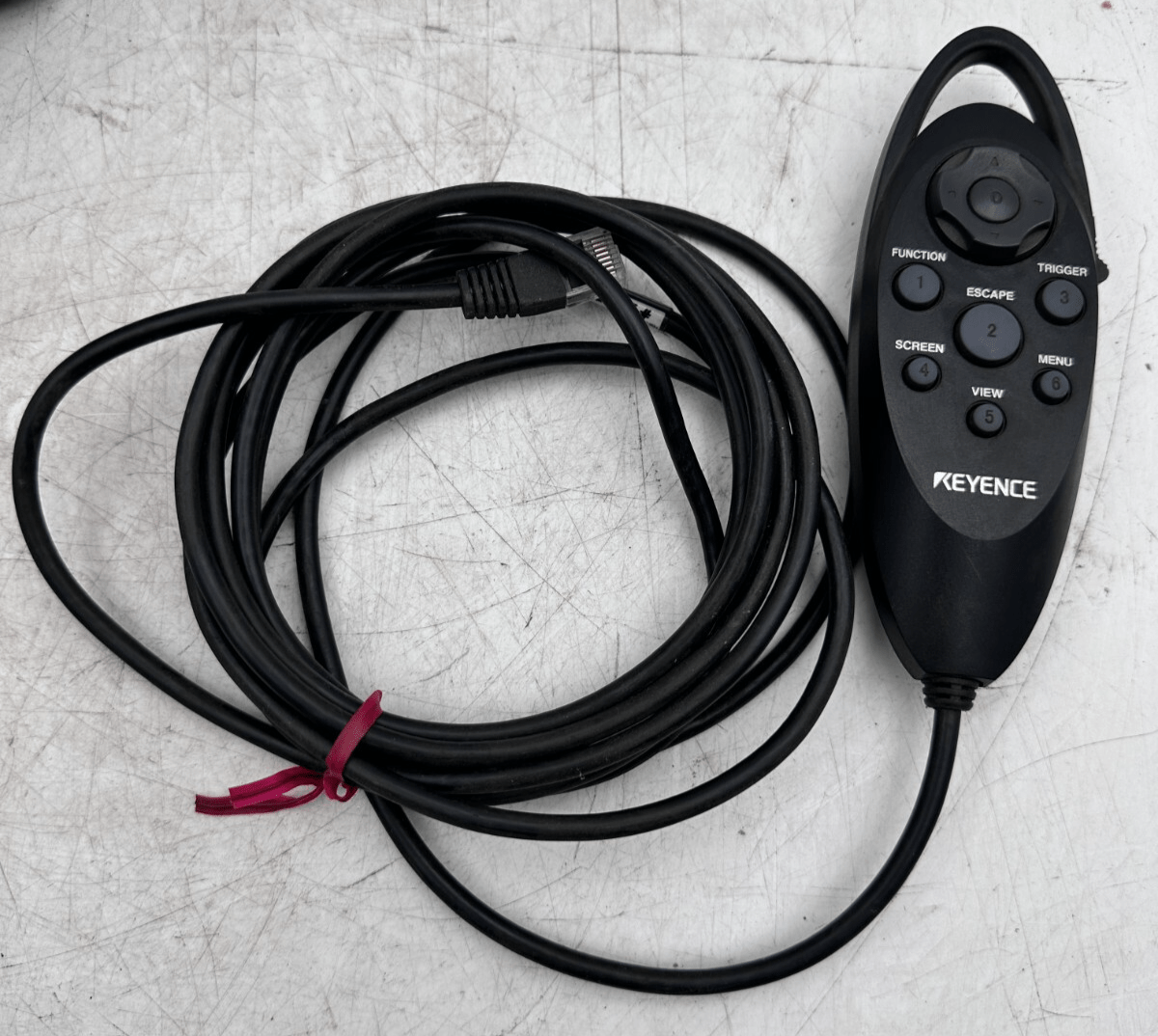 KEYENCE CV - 5001P + CA - DC21E + TELECOMMANDE + CAMERA CV - 035M CCD HI - SPEED - KLR Automation