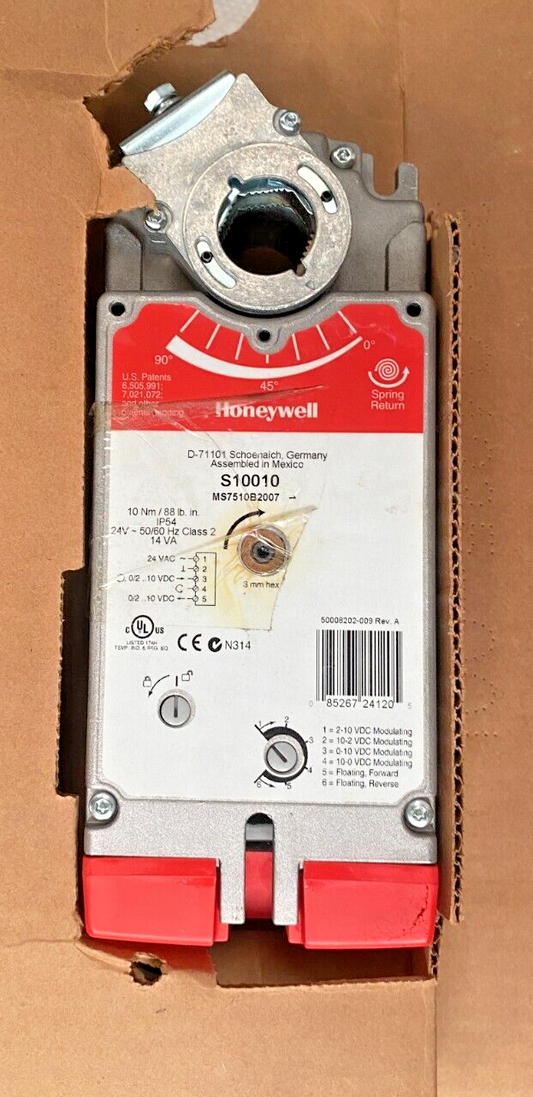 HONEYWELL S10010 MS7510B2007 SERVOMOTOR