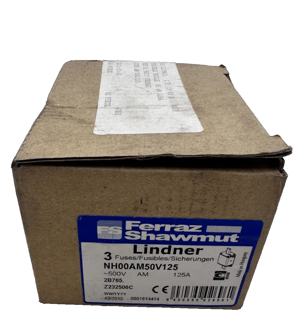 FERRAZ SHAWMUT NH00AM50V125 FUSIBLE x1pc