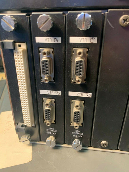 Thomson csf editing control unit TTV-3962 + BKE 902 904 912 916  Broadcast
