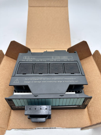 SIEMENS 6ES7331 - 7HF01 - 0AB0 ANALOG INPUT MODULE SM331 - KLR Automation