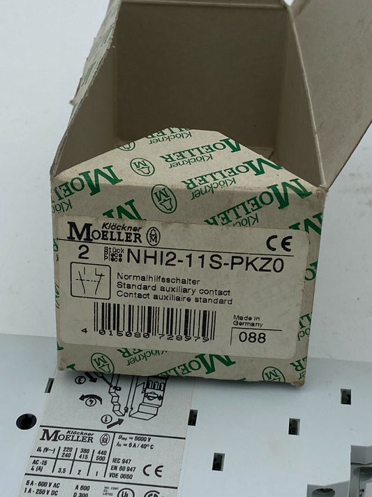3pc x. Klockner Moeller NHi 2-11S-PKZ0
